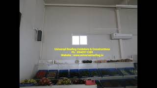 PUF Roofing Contractors In Tamilnadu roofingcontractors steelfabrication roofingservices [upl. by Nevile]