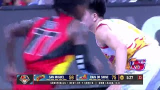 Rain or Shine’s THREEPOINT SHOWER in 3Q vs San Miguel 🌧️  PBA SEASON 48 PHILIPPINE CUP [upl. by Perkin]