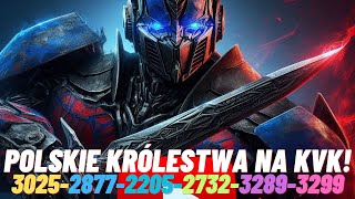 Polskie Królestwa na KvK  30252877273232893299 Optimusprimal Gaming Rise of Kingdoms [upl. by Nevil]