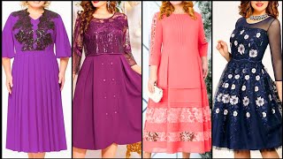 Divine amp Exotic Spendix NeckAlencon Corded Lace Fabricamp Chiffon Plus Size Formal Sheath Dresses [upl. by Eima133]