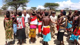 Samburu Tribe welcome dance [upl. by Coucher]