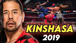 WWE Shinsuke Nakamura Kinshasa Compilation 2019 [upl. by Candless290]