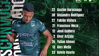 Jugadores convocados del deportivocali para enfrentar mañana atleticonacional [upl. by Ibrad983]