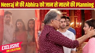 Yeh Rishta Kya Kehlata Hai On Location Neeraj लेगा Abhira की जान Pregnancy का सच आया सबके सामने [upl. by Areta]