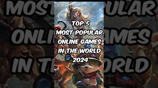 Most Played Online Games 2024 shorts top10games [upl. by Cadmar710]