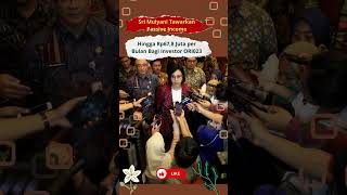 Sri Mulyani Tawarkan Passive Income Bagi Investor ORI023 shorts [upl. by Ernesto]