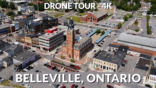 Belleville Ontario Unveiled A Captivating 4K Drone Tour  Aerial Splendor Over Quintes Gem 🚁✨ [upl. by Vasily584]