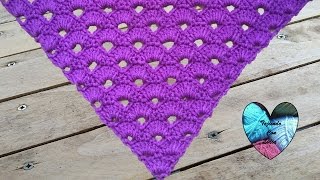 Hermoso chal tejido a crochet muy facil de tejer [upl. by Huei]