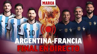 Argentina campeón del Mundial de Qatar 2022 reacciones EN DIRECTO [upl. by Trace]