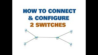 Connect 2 Switches in Cisco Packet Tracer  Explained [upl. by Siurtemed]