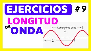 🩸Calcular LONGITUD de Onda con la frecuencia🧿Ejercicios Resueltos Longitud de onda ejercicio resuelt [upl. by Doralia]