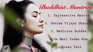 Buddhist Mantras Chanting ALBUM  NO ADS in video 佛经  読経 Tinna Tình [upl. by Emmalyn]