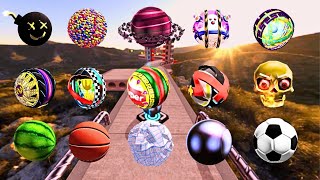 Going BallsSuper Ball Raccing and Compare Challenge quotgameplayquot 100 goingballs ballzgamez [upl. by Zorina446]