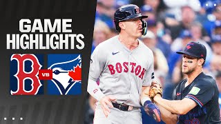 Red Sox vs Blue Jays Game Highlights 61724  MLB Highlights [upl. by Sharp]