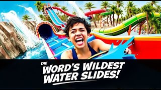 The Worlds Wildest Water Slides [upl. by Ziladnerb]