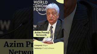 Azim premji net worth  Indian Billionaire ajim Premji  Business Tycoon Azim Premji short wipro [upl. by Hardunn]