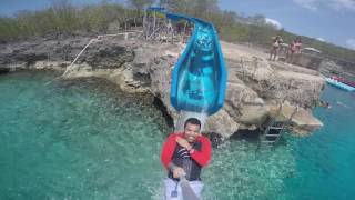 Isla San Andrés Colombia Tobogán hacia el Mar West View  GoPro HERO 4 [upl. by Dunaville]