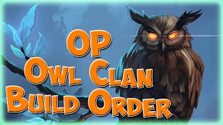 Owl clan Build order  Northgard [upl. by Enidlarej197]