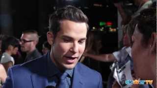 Skylar Astin Interview  quotPitch Perfectquot Premiere [upl. by Ainsworth]