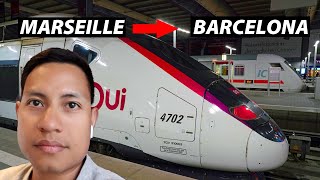 Eurail Pass Marseille to Barcelona Regional Train Adventure amp Tips [upl. by Idnam450]