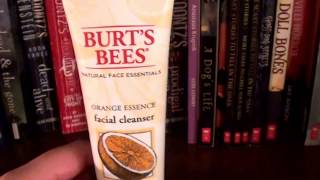 Burts Bees Natural Orange Essence Facial Cleanser REVIEW [upl. by Manly132]