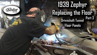 1939 Lincoln Zephyr  Replacing the Floor Part 3 [upl. by Eikcim]