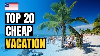 Top 20 Cheap Places to Visit in the USA 2024  Best Vacation Spots [upl. by Shute352]