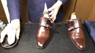 Shoeshine Magnanni Uncut Edition ASMR [upl. by Llemar912]