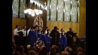 Beth Emeth Bais Yehuda Synagogue Choir and Cantor Louis Danto Florida Jan 7 1989 Video 1 [upl. by Marlette]