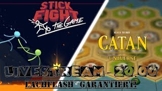 LACHFLASH GARANTIERT  Stick FightSiedler von Catan [upl. by Romulus387]