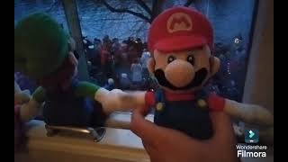 MarioampFriends go to see sint Nicholas [upl. by Aibun]