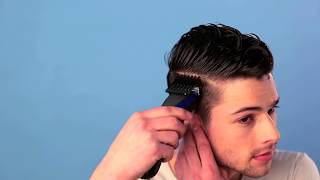 Tutoriel coiffure homme  coupe Undercut avec dégradé avec la tondeuse cheveux Precison Cut HC5900 [upl. by Esekram]