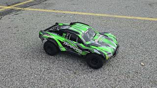 Traxxas Maxx Slash 6s first run [upl. by Lehcar646]