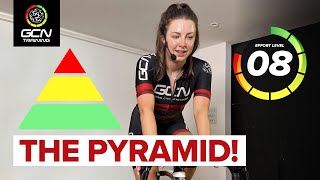 The Full Pyramid  30 Minute HIIT Indoor Cycling Workout [upl. by Edmead]