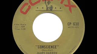 1962 HITS ARCHIVE Conscience  James Darren [upl. by Ribak473]