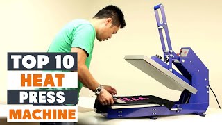 Top 10 Best Heat Press Machines in 2024  Expert Reviews Our Top Choices [upl. by Asimaj]