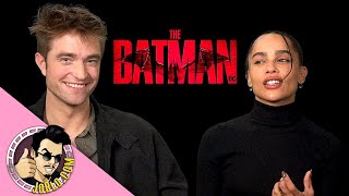 Robert Pattinson amp Zoe Kravitz Interview  THE BATMAN 2022 [upl. by Radman]