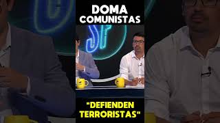 DOMA COMUNISTAS EN TV EN VIVO QUE DEFIENDEN TERRORISTAS EN CHILE [upl. by Aneladgam]