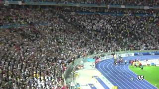 HD HQ Usain Bolt  200m  World Record  1919 sec  Berlin WM 2009 [upl. by Akcirre]