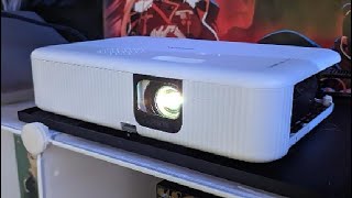 Epson EpiqVision Flex CO FH02 Full HD 1080p Smart Streaming Portable Projector Review [upl. by Meadow815]