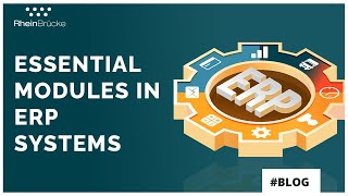 7 Essential ERP Modules What are the modules of an ERP system  Top 7 Modules in an ERP software [upl. by Dnartreb260]