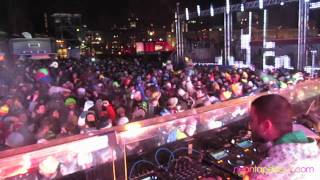 Sébastien Léger brings recordbreaking Igloofest 2012 crowd to a frenzy in Montreal [upl. by Yllaw]