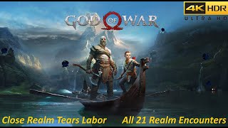 God of War Achievements Guide for All 21 Realm Tears Two Missable One Hidden [upl. by Ma]