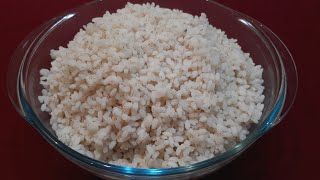 Easy Moisture Free Rice Cooking  Boiled Rice Cooking  Red Rice Cooking  Red Matta Rice [upl. by Eatnuhs]