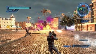 Earth Defense Force 5  41 Saving Europe Operation 1 [upl. by Sonahpets]