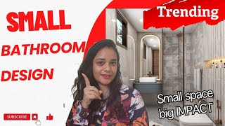 how to design small bathroom tips and tricks for simple bathroom designs 2023 [upl. by Appolonia]