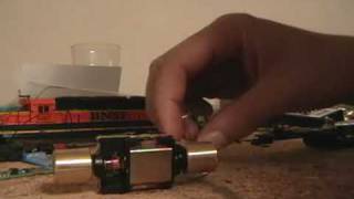 11032009 How to Install a Digitrax DCC Decoder into an Athearn SD40  Part 2 [upl. by Einhapets]