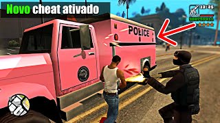 Adicionei NOVOS CÓDIGOS SECRETOS no GTA SA e olha como ficou [upl. by Cerallua]