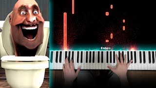 tf2 skibidi toilet on piano [upl. by Sivolc663]