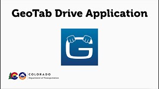 GeoTab Drive App Tutorial for CDOT Maintenance [upl. by Vickie317]